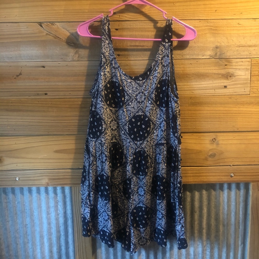 Bandana Print Romper